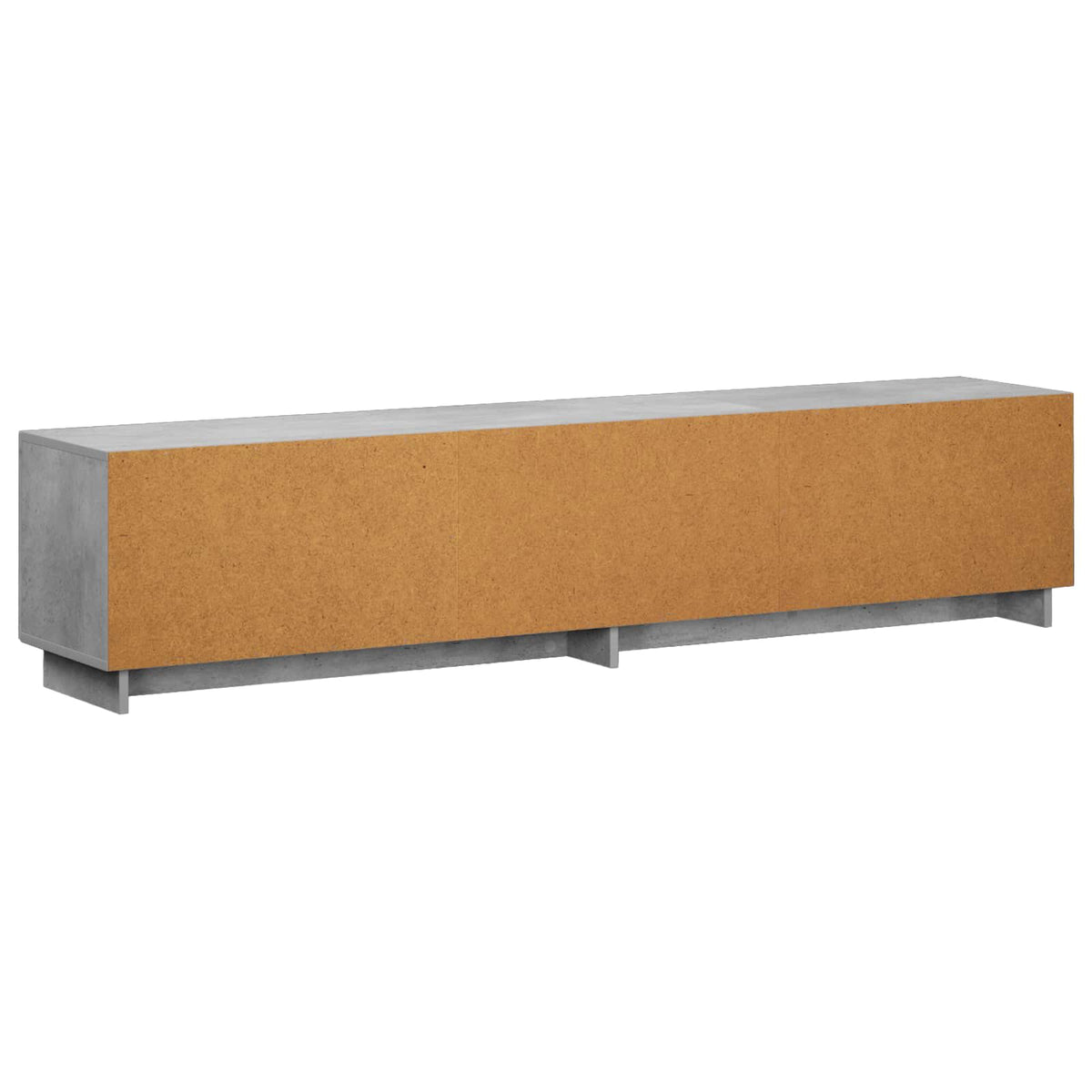 vidaXL TV Stand 180 x 34.5 x 40 cm Concrete Grey Engineered Wood