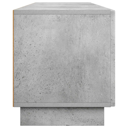vidaXL TV Stand 180 x 34.5 x 40 cm Concrete Grey Engineered Wood