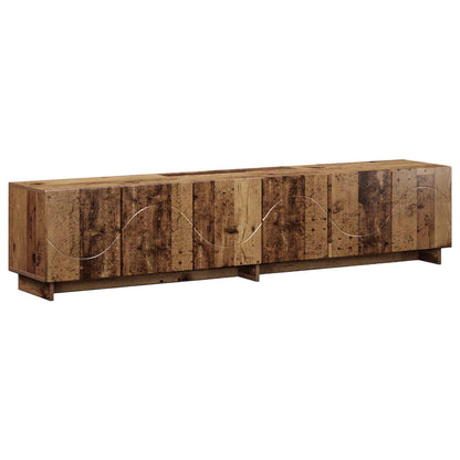 vidaXL TV Stand 180 x 34.5 x 40 cm Old Wood Engineered Wood