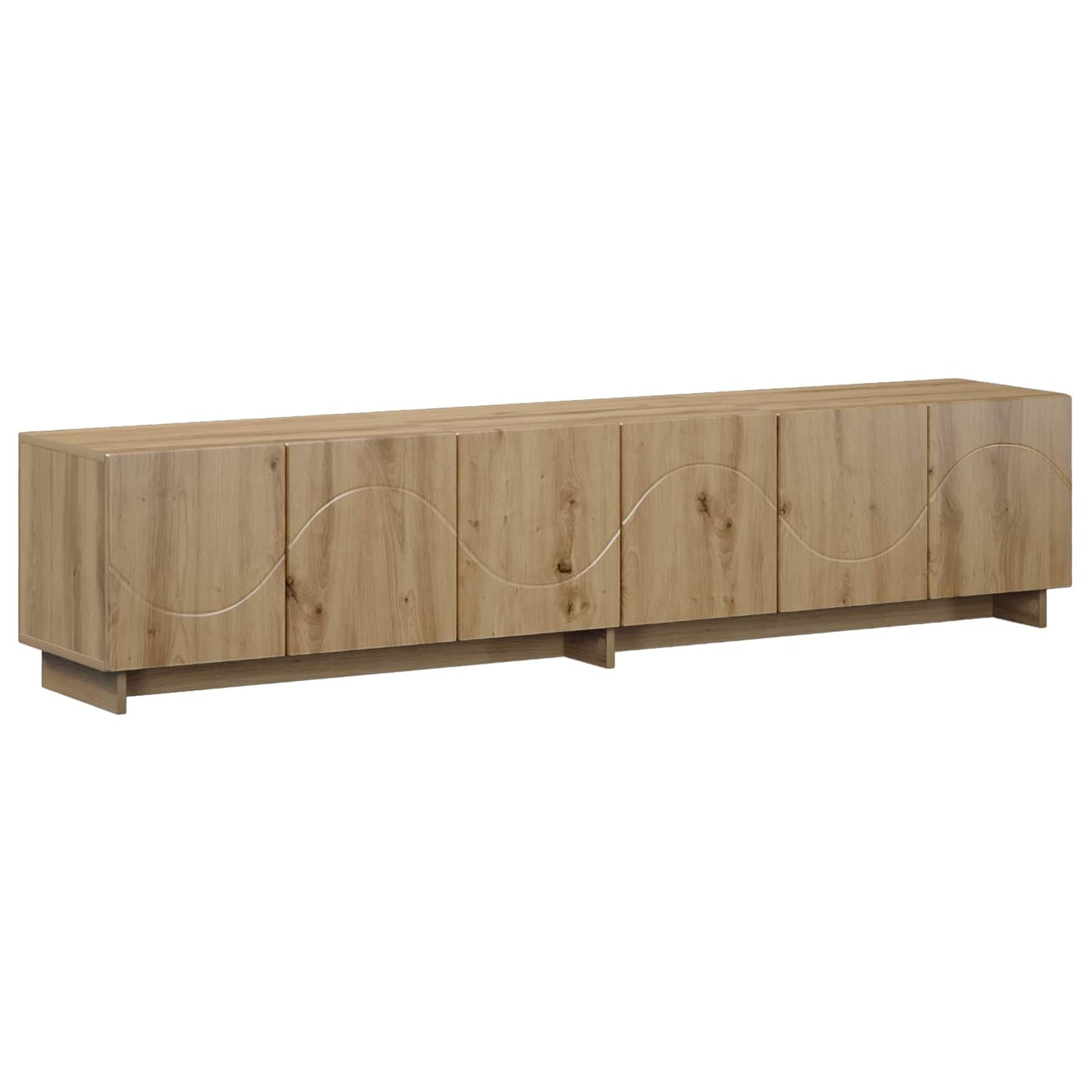 vidaXL TV Stand 180 x 34.5 x 40 cm Artisan Oak Engineered Wood