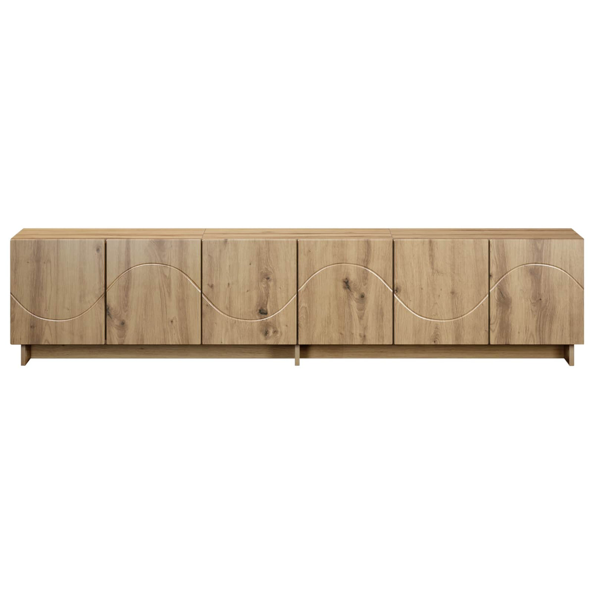 vidaXL TV Stand 180 x 34.5 x 40 cm Artisan Oak Engineered Wood