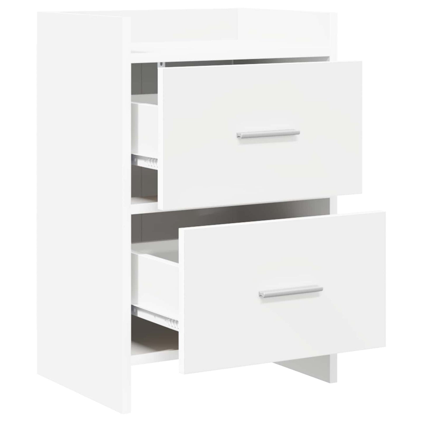 vidaXL Bedside Tables White 40 x 30 x 60 cm Engineered Wood
