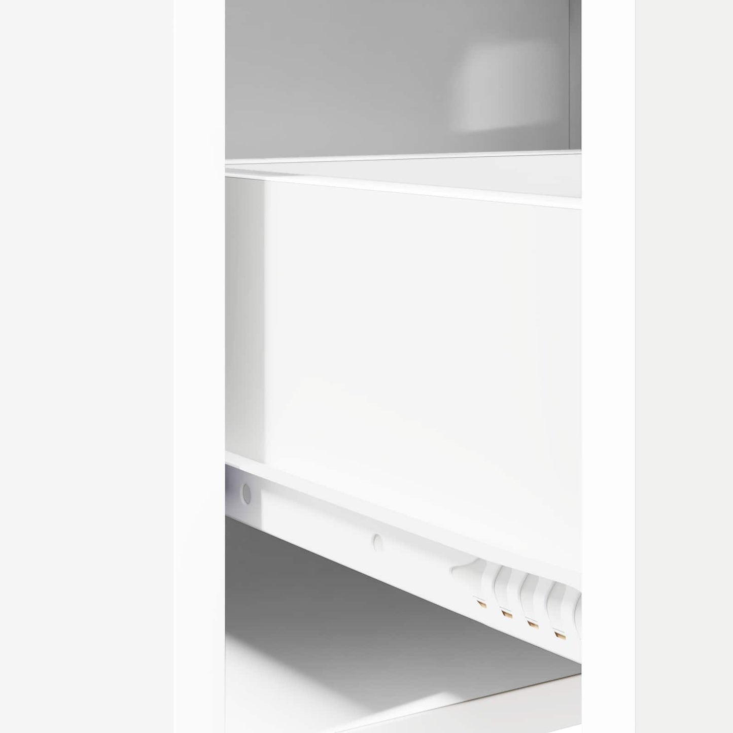 vidaXL Bedside Tables 2 pcs White 40 x 30 x 60 cm Engineered Wood