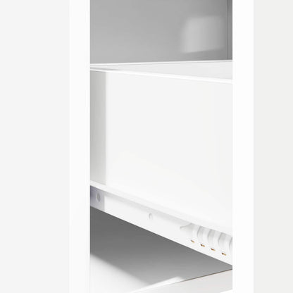 vidaXL Bedside Tables 2 pcs White 40 x 30 x 60 cm Engineered Wood