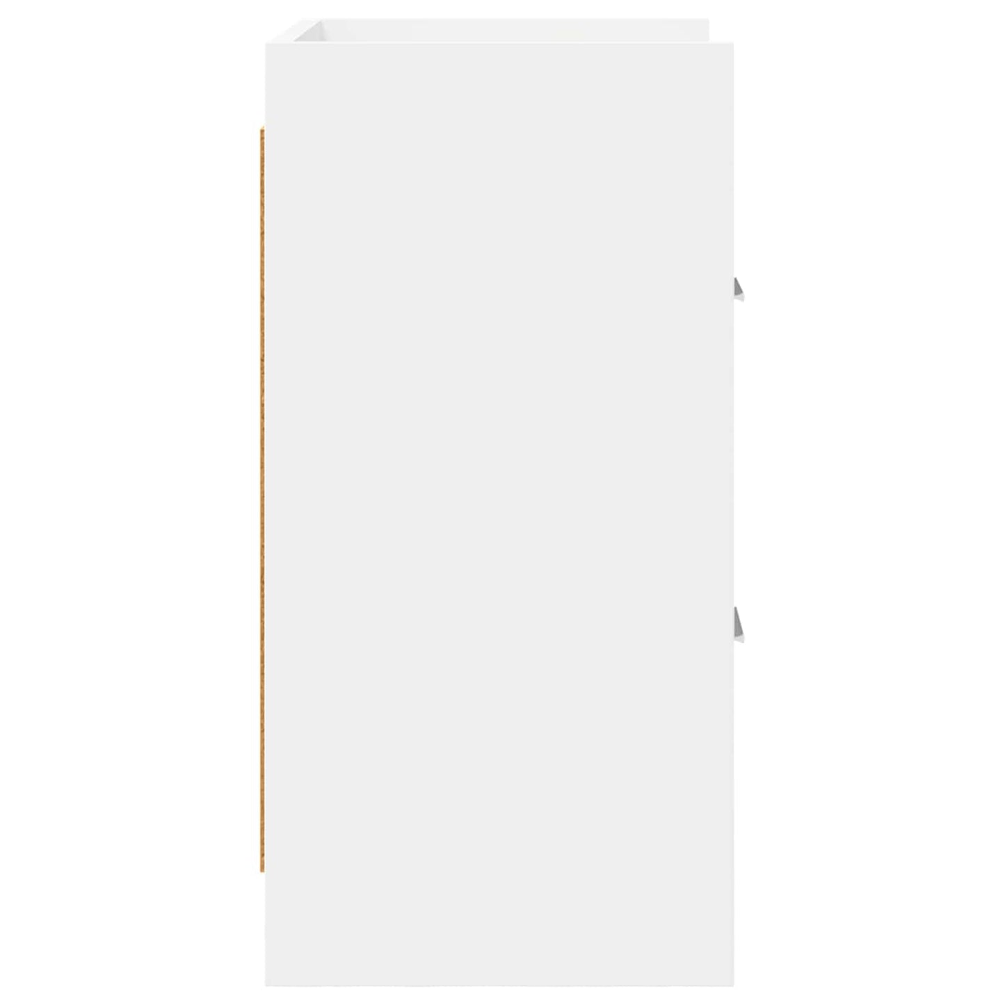vidaXL Bedside Tables 2 pcs White 40 x 30 x 60 cm Engineered Wood