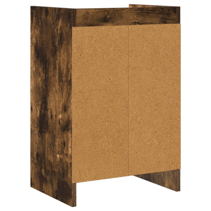 vidaXL Bedside Tables Smoked Oak 40 x 30 x 60 cm Engineered Wood