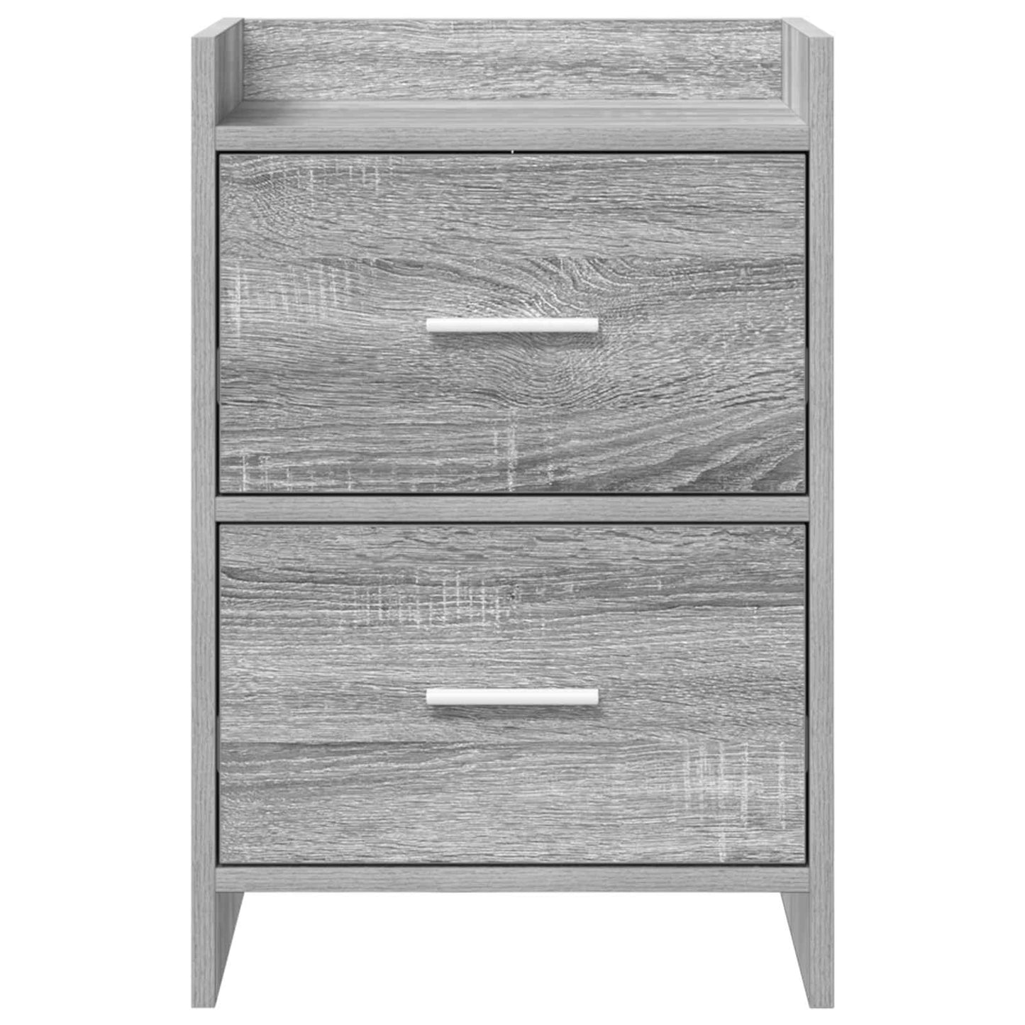 vidaXL Bedside Tables Grey Sonoma 40 x 30 x 60 cm Engineered Wood