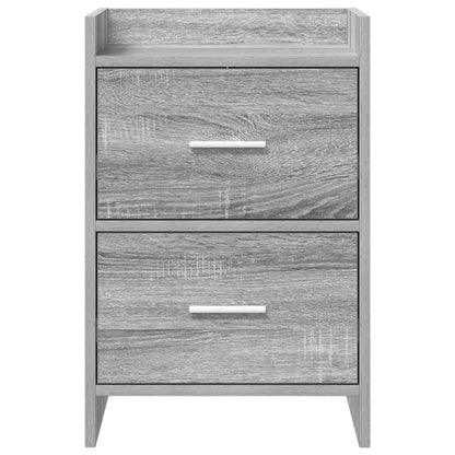 vidaXL Bedside Tables Grey Sonoma 40 x 30 x 60 cm Engineered Wood