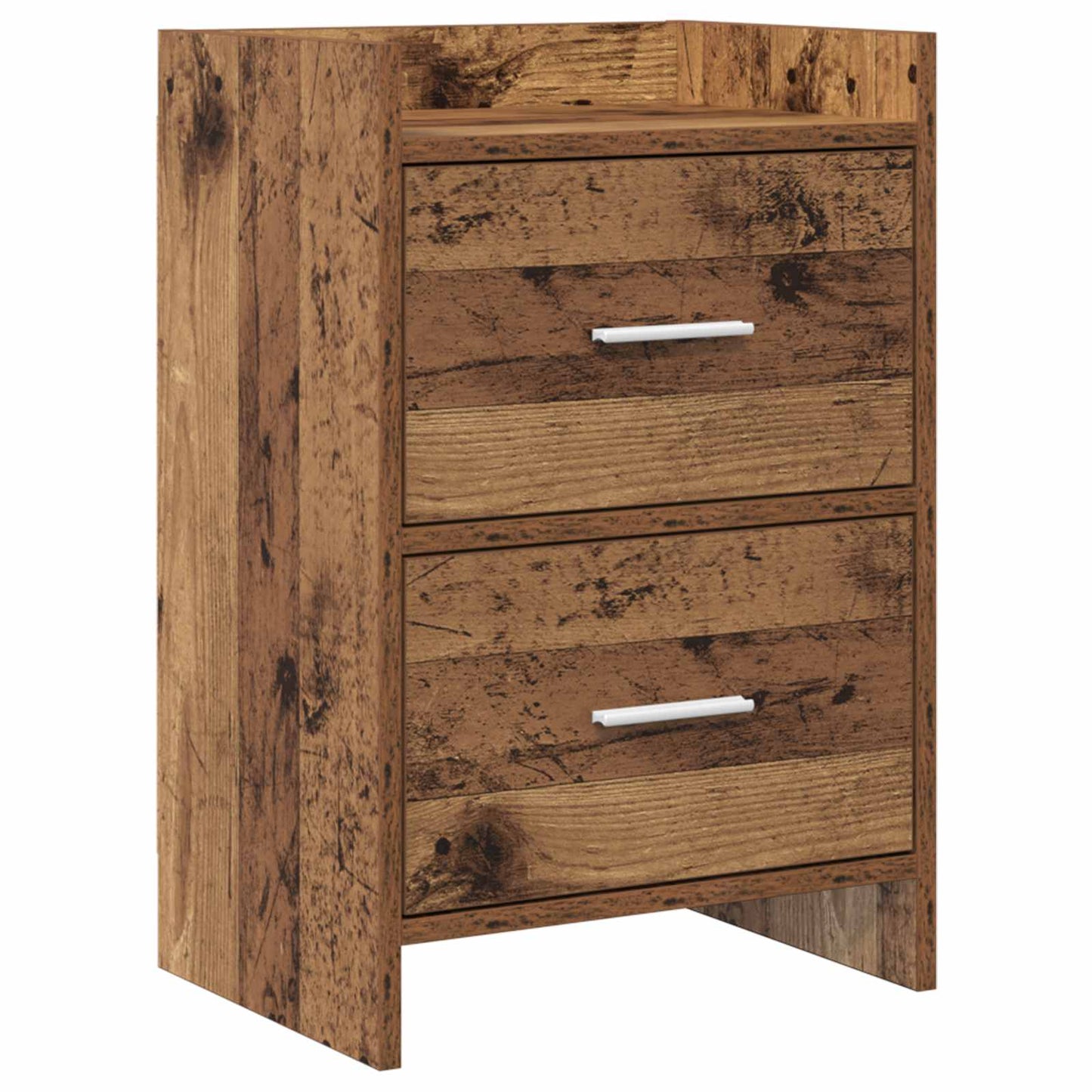 vidaXL Bedside Tables Old Wood 40 x 30 x 60 cm Engineered Wood