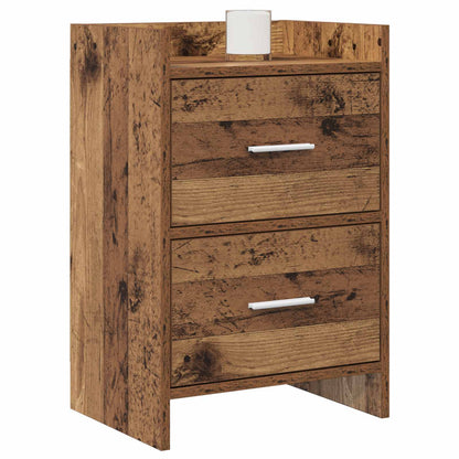 vidaXL Bedside Tables Old Wood 40 x 30 x 60 cm Engineered Wood