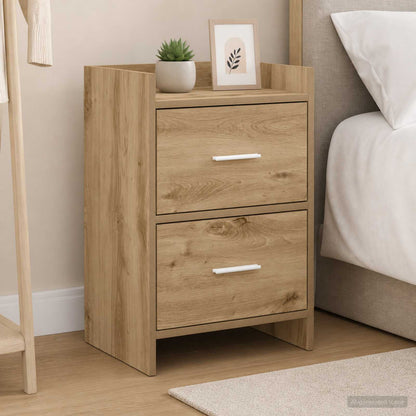 vidaXL Bedside Tables 2 pcs Artisan Oak 40 x 30 x 60 cm