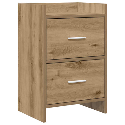 vidaXL Bedside Tables Artisan Oak 40 x 30 x 60 cm Engineered Wood