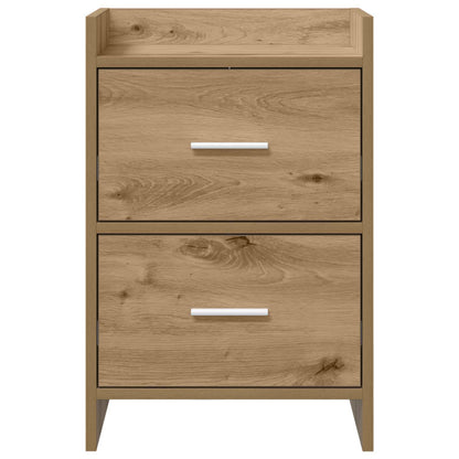 vidaXL Bedside Tables Artisan Oak 40 x 30 x 60 cm Engineered Wood