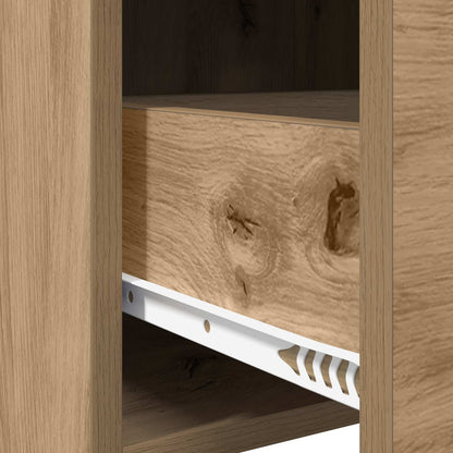 vidaXL Bedside Tables 2 pcs Artisan Oak 40 x 30 x 60 cm