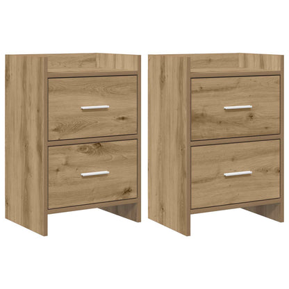 vidaXL Bedside Tables 2 pcs Artisan Oak 40 x 30 x 60 cm
