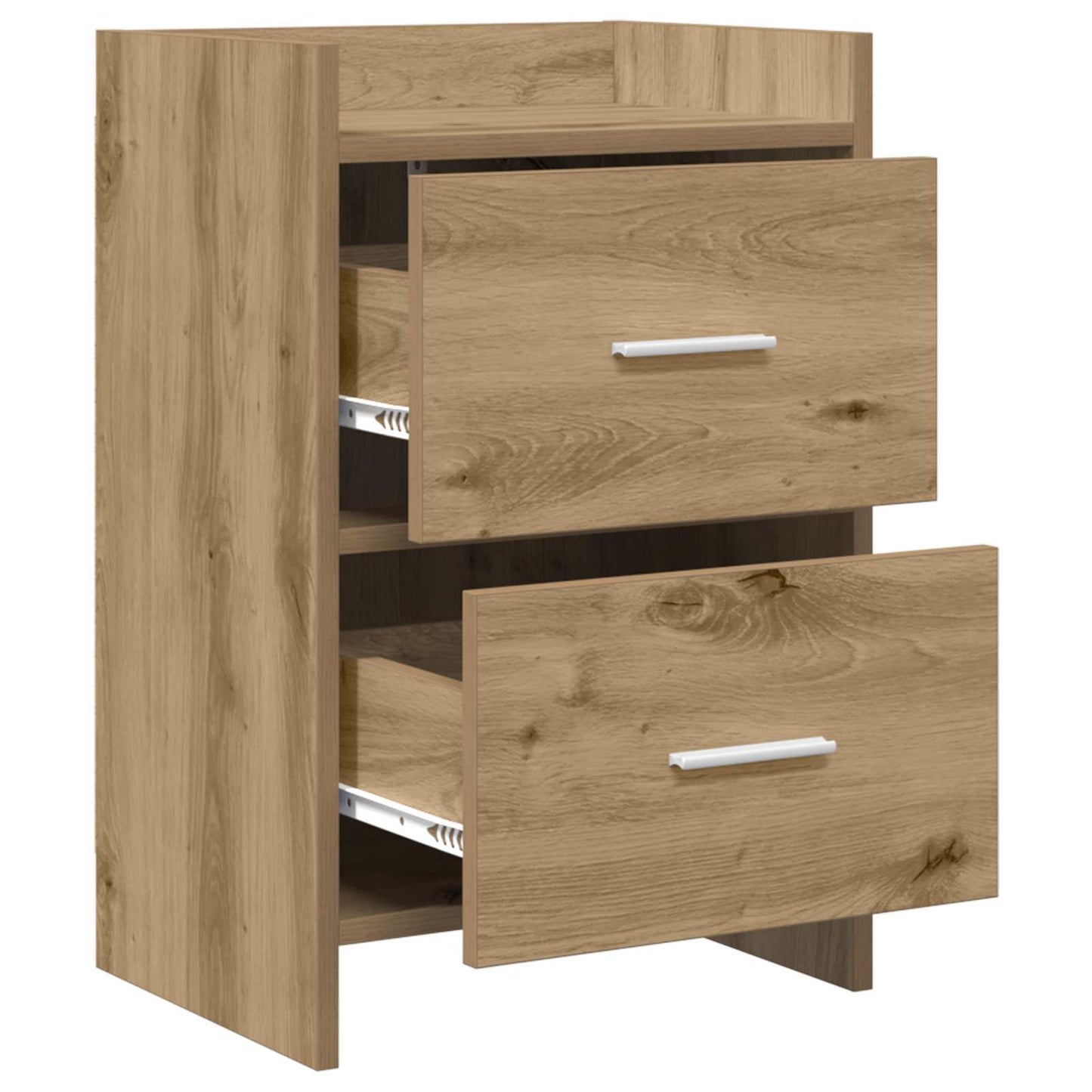 vidaXL Bedside Tables 2 pcs Artisan Oak 40 x 30 x 60 cm
