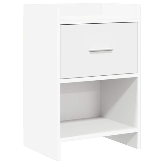 vidaXL Bedside Tables White 40 x 30 x 60 cm Engineered Wood