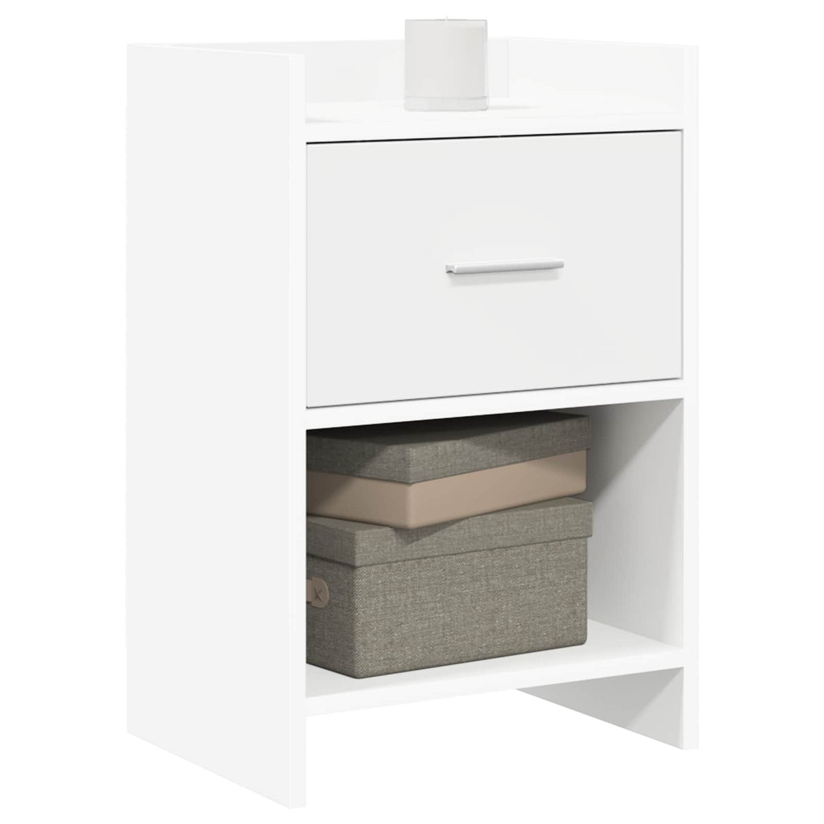vidaXL Bedside Tables White 40 x 30 x 60 cm Engineered Wood