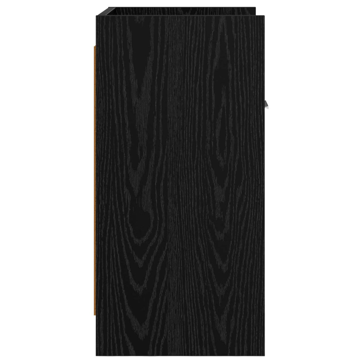 vidaXL Bedside Tables Black Oak 40 x 30 x 60 cm Engineered Wood