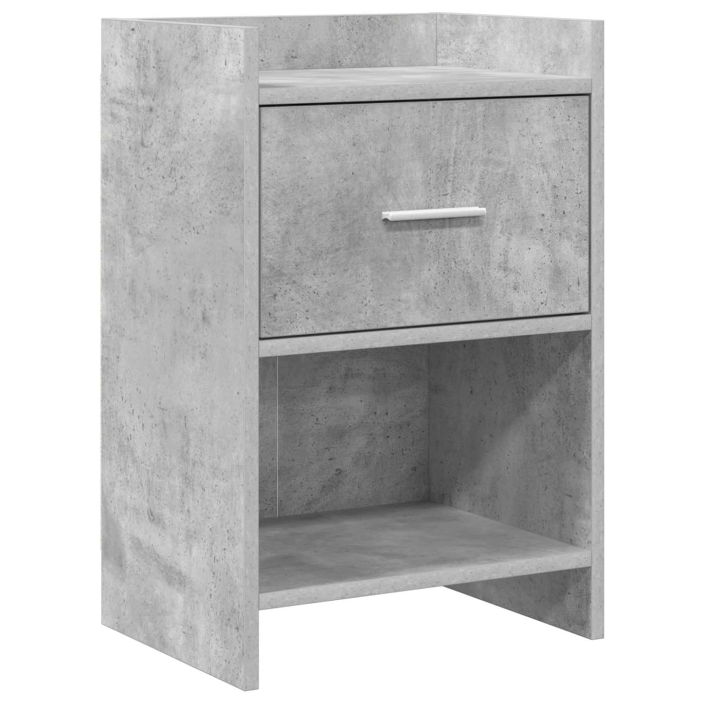 vidaXL Bedside Tables Concrete Grey 40 x 30 x 60 cm Engineered Wood