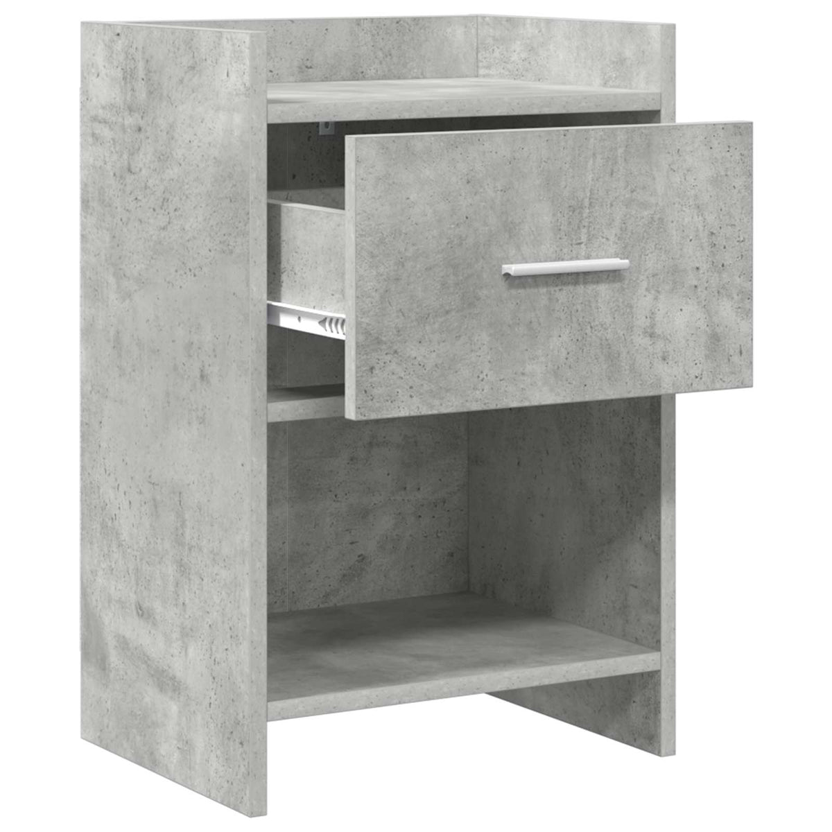 vidaXL Bedside Tables Concrete Grey 40 x 30 x 60 cm Engineered Wood