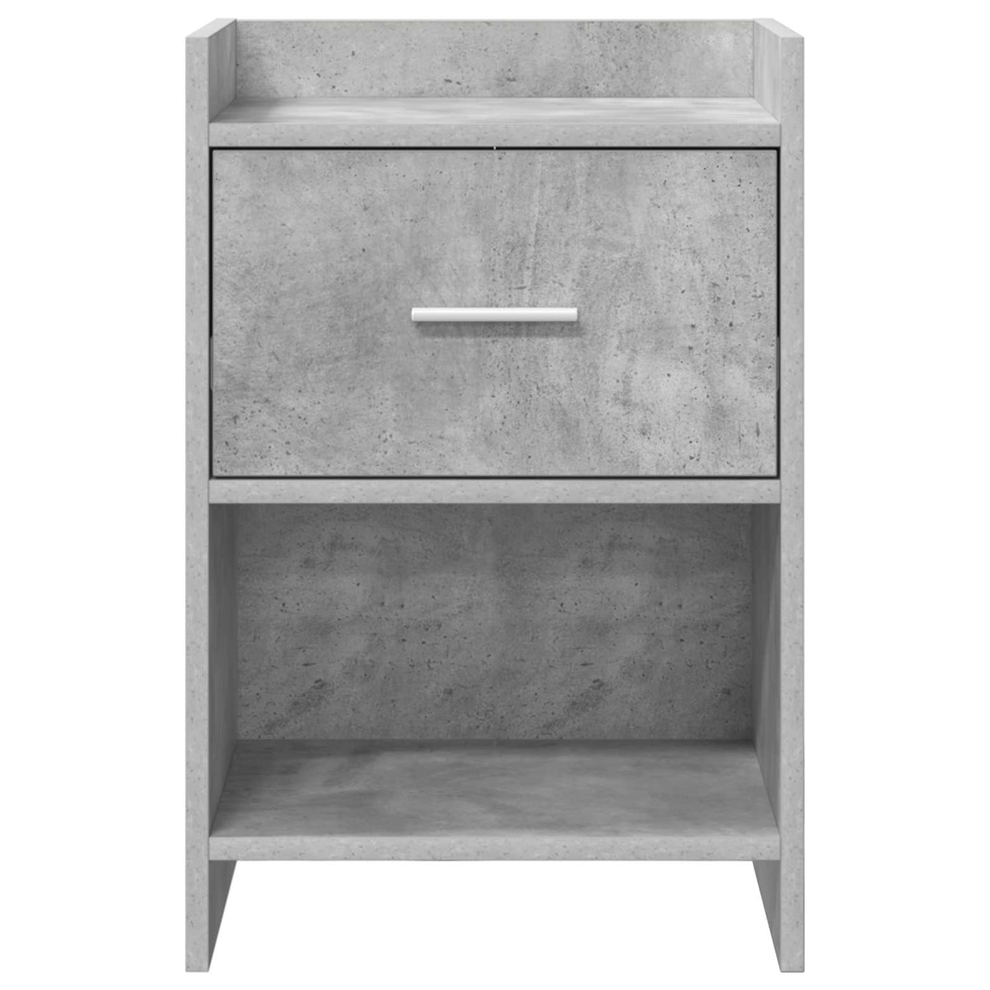 vidaXL Bedside Tables Concrete Grey 40 x 30 x 60 cm Engineered Wood