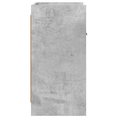 vidaXL Bedside Tables Concrete Grey 40 x 30 x 60 cm Engineered Wood
