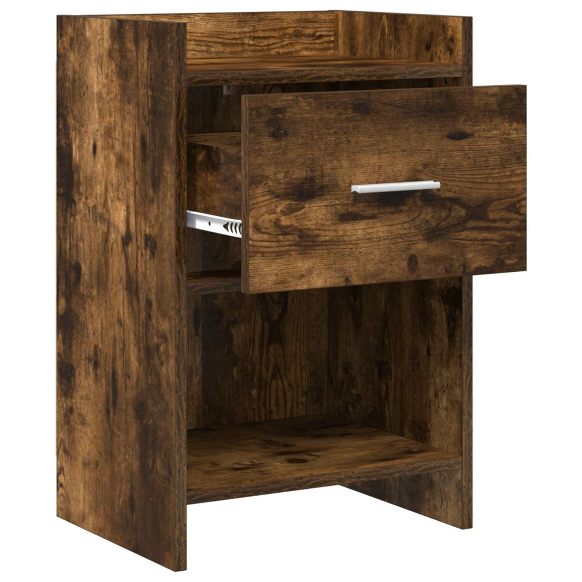 vidaXL Bedside Tables Smoked Oak 40 x 30 x 60 cm Engineered Wood