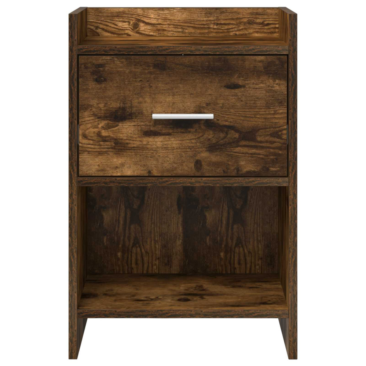 vidaXL Bedside Tables Smoked Oak 40 x 30 x 60 cm Engineered Wood