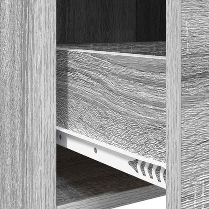 vidaXL Bedside Tables Grey Sonoma 40 x 30 x 60 cm Engineered Wood