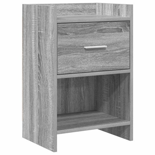 vidaXL Bedside Tables Grey Sonoma 40 x 30 x 60 cm Engineered Wood