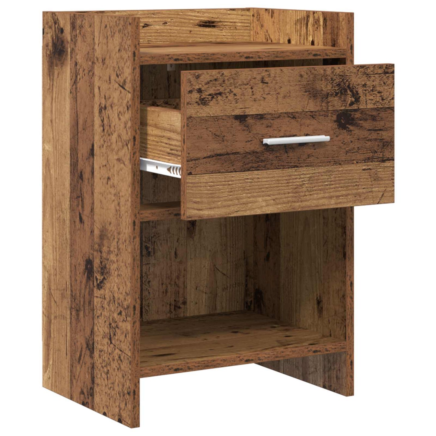 vidaXL Bedside Tables Old Wood 40 x 30 x 60 cm Engineered Wood
