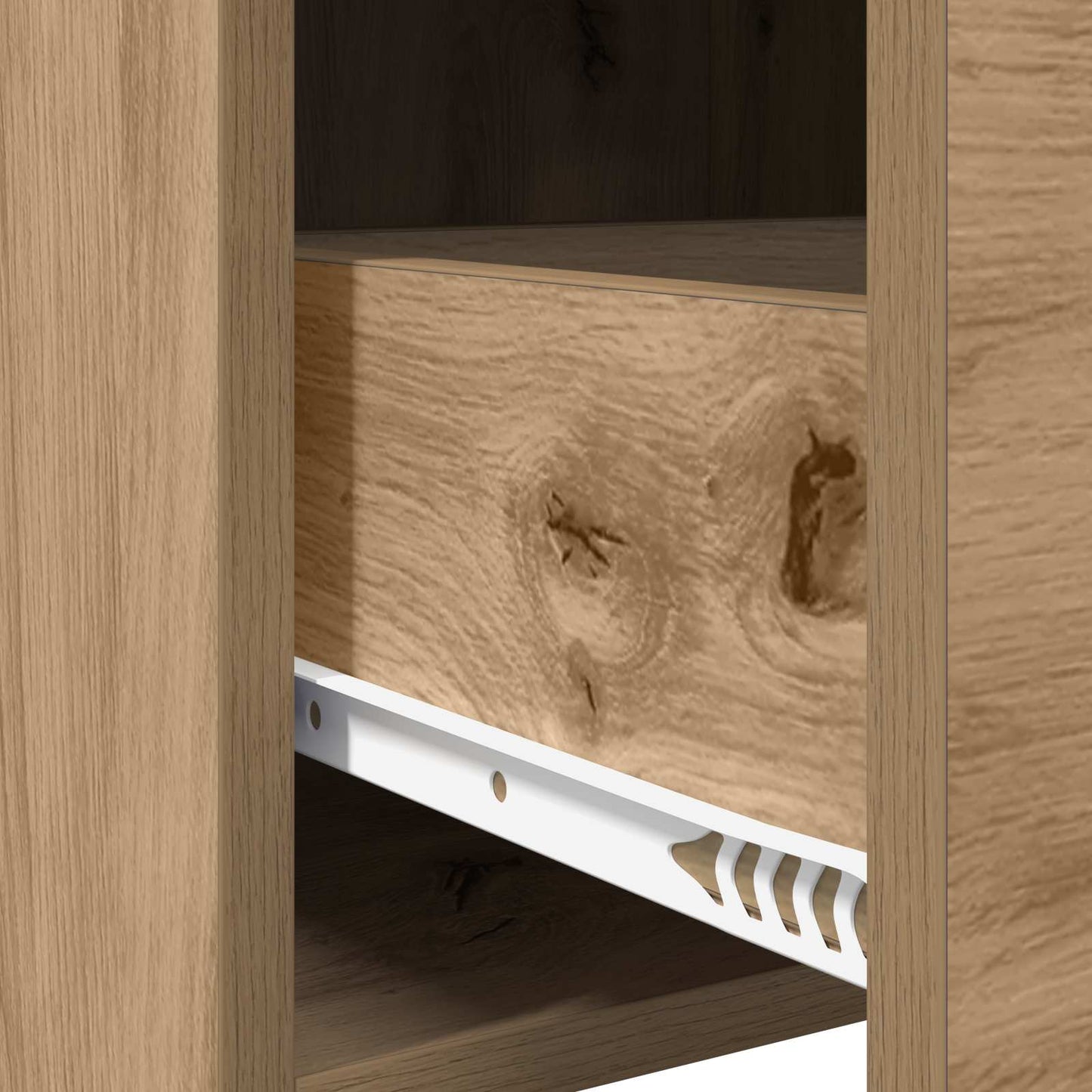vidaXL Bedside Tables Artisan Oak 40 x 30 x 60 cm Engineered Wood
