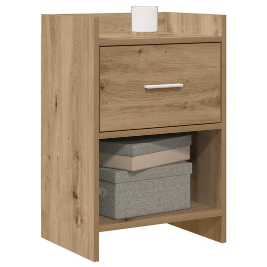 vidaXL Bedside Tables Artisan Oak 40 x 30 x 60 cm Engineered Wood