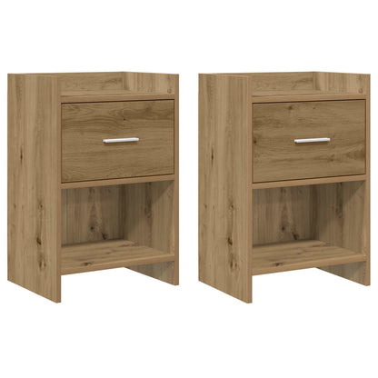vidaXL Bedside Tables 2 pcs Artisan Oak 40 x 30 x 60 cm