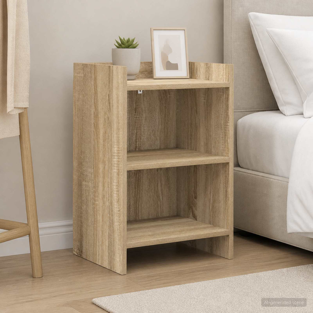 vidaXL Bedside Tables Sonoma Oak 40 x 30 x 60 cm Engineered Wood