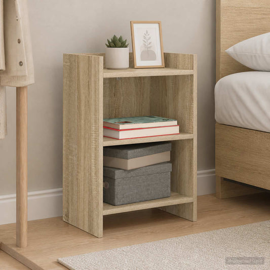 vidaXL Bedside Tables Sonoma Oak 40 x 30 x 60 cm Engineered Wood