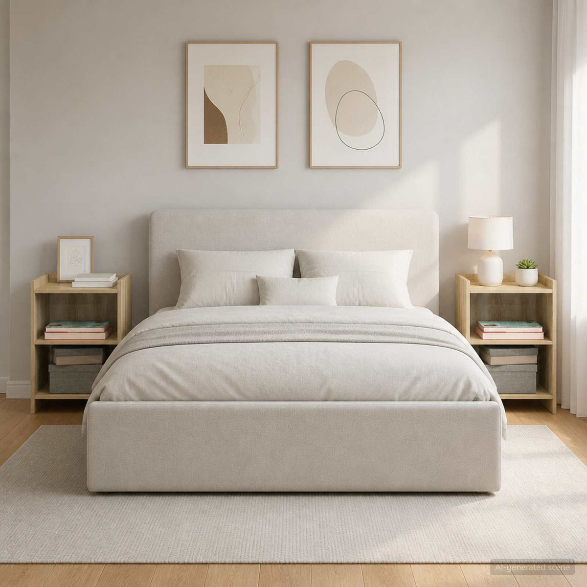 vidaXL Bedside Tables 2 pcs Sonoma Oak 40 x 30 x 60 cm Engineered Wood