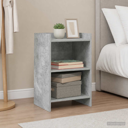 vidaXL Bedside Tables 2 pcs Concrete Grey 40 x 30 x 60 cm