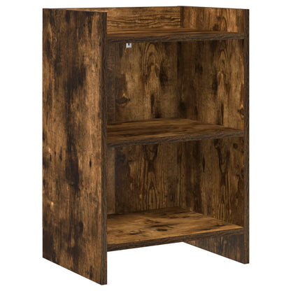 vidaXL Bedside Tables Smoked Oak 40 x 30 x 60 cm Engineered Wood