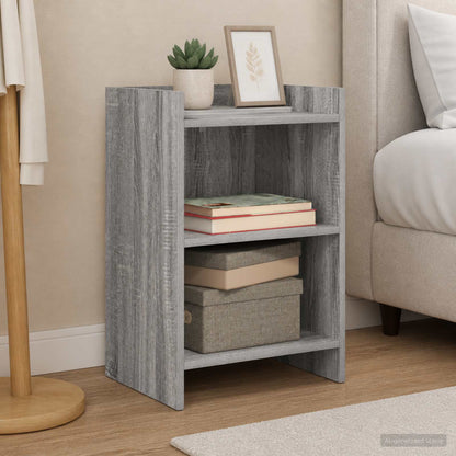 vidaXL Bedside Tables Grey Sonoma 40 x 30 x 60 cm Engineered Wood