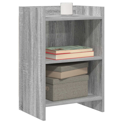 vidaXL Bedside Tables 2 pcs Grey Sonoma 40 x 30 x 60 cm