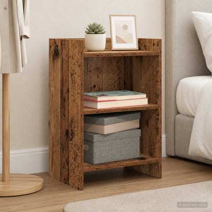 vidaXL Bedside Tables 2 pcs Old Wood 40 x 30 x 60 cm Engineered Wood
