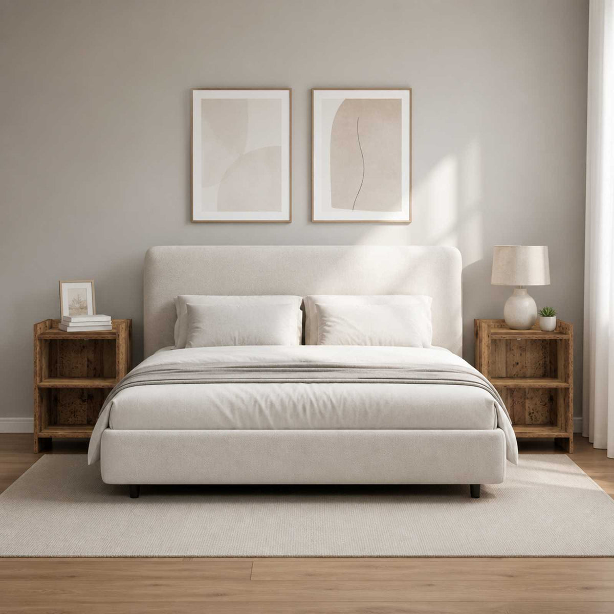 vidaXL Bedside Tables 2 pcs Old Wood 40 x 30 x 60 cm Engineered Wood