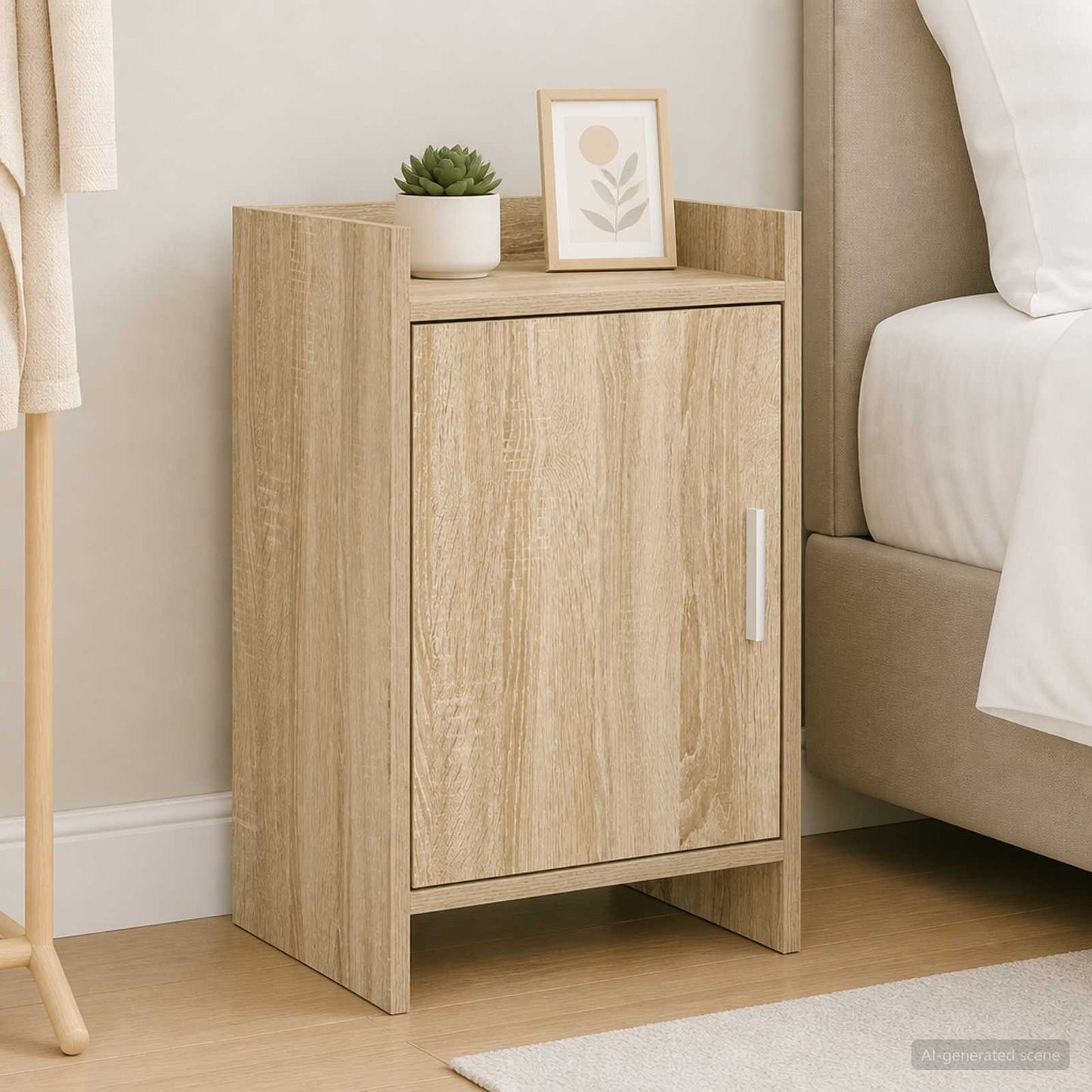 vidaXL Bedside Tables 2 pcs Sonoma Oak 40 x 30 x 60 cm Engineered Wood