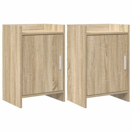 vidaXL Bedside Tables 2 pcs Sonoma Oak 40 x 30 x 60 cm Engineered Wood