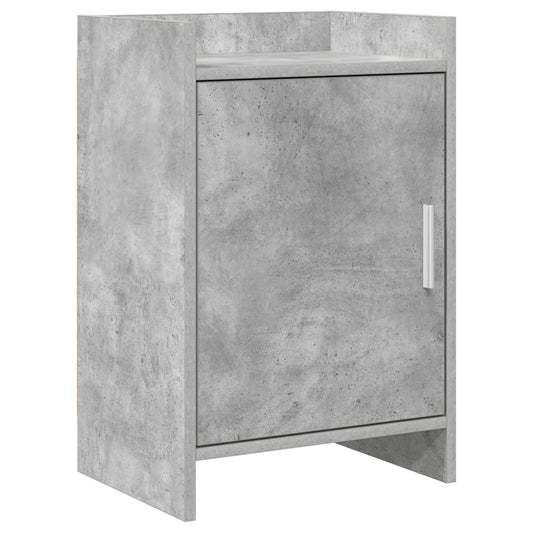 vidaXL Bedside Tables Concrete Grey 40 x 30 x 60 cm Engineered Wood
