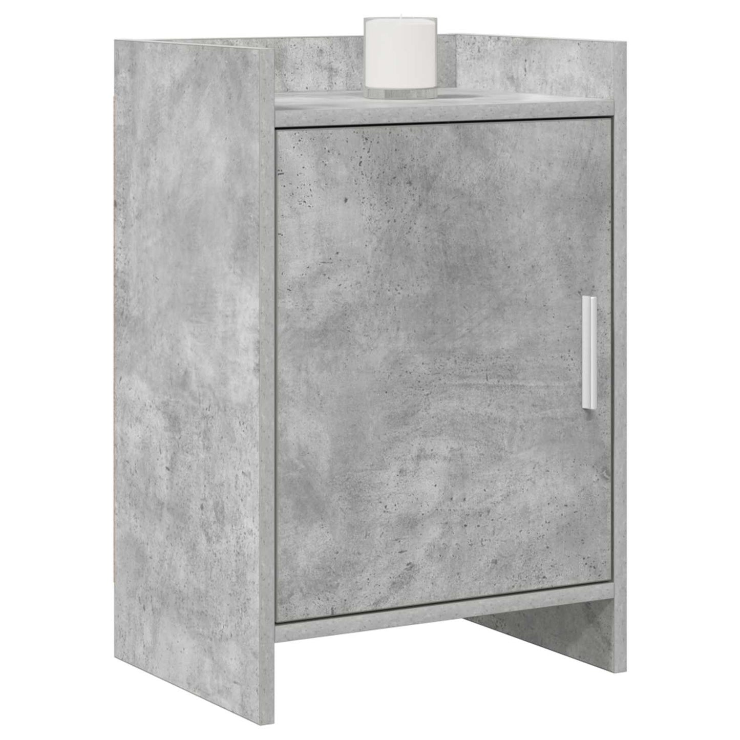 vidaXL Bedside Tables Concrete Grey 40 x 30 x 60 cm Engineered Wood