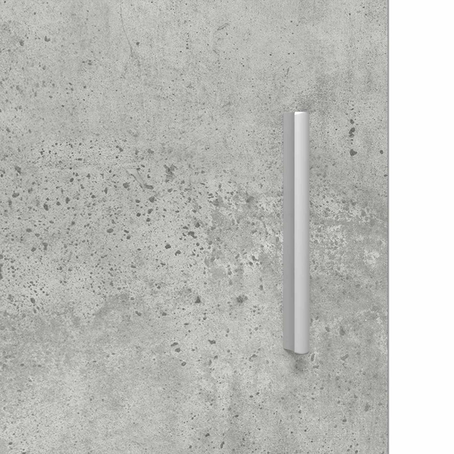 vidaXL Bedside Tables 2 pcs Concrete Grey 40 x 30 x 60 cm