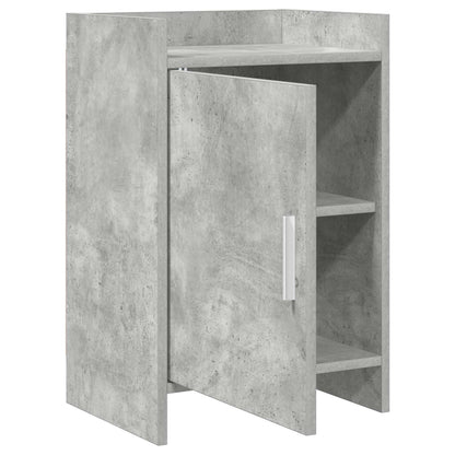 vidaXL Bedside Tables 2 pcs Concrete Grey 40 x 30 x 60 cm